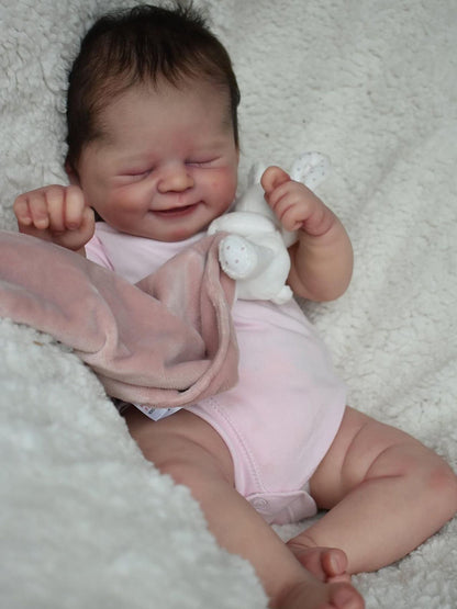 19 Inches Closed Eyes Reborn Doll-Alisha