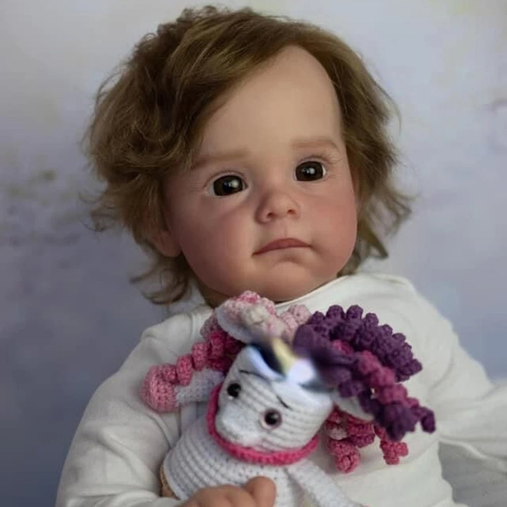 22 Inch Rose Realistic Beautiful Reborn Dolls-Maggie