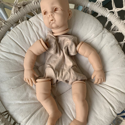 22 inch Chrissy DIY Blank Reborn Doll Kit with Open Eyes (Shipping within 24 Hours)