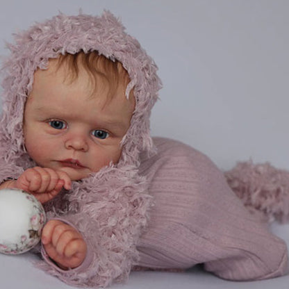 Joleen 19 inch Open Eyes DIY Reborn Doll Kit