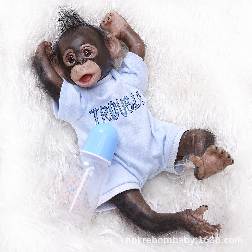 Reborn monkey twins 40 cm 16 inches (Shipping within 24 hours)