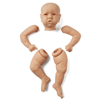 22 inch Saskia Open Eyes DIY Unfinished Unpainted Doll Kit