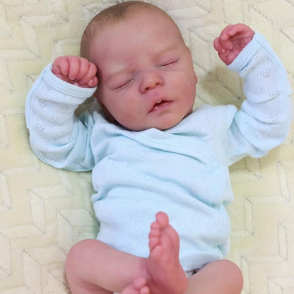 18 inch Kerwin Reborn Doll Sleeping with Closed Eyes Boy-Darren