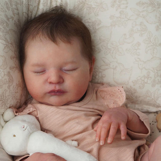 20 inch Mamie Close Eyes Reborn Dolls Girl-Laura