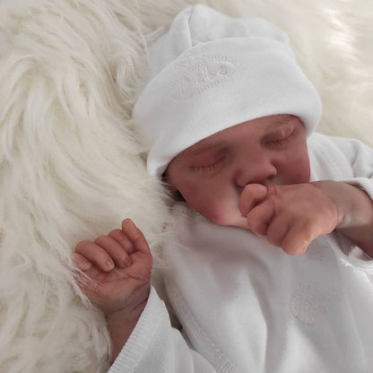 17 inch Kendra Close Eyes While Sleeping Reborn Doll Girls