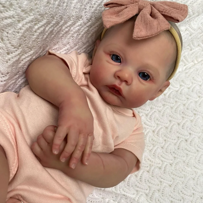 19 Inch Open Eyes Mona Reborn Doll Girl-Meadow