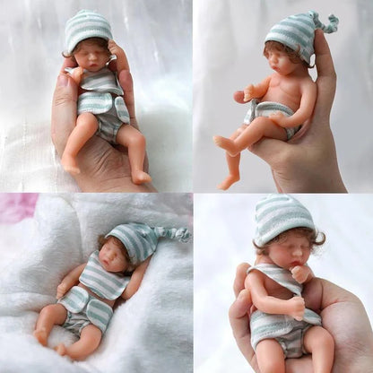 6 inch 15cm Mini Sleeping Reborn Doll - Twin A