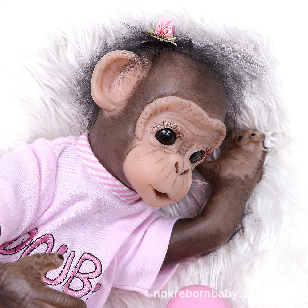 Reborn monkey twins 40 cm 16 inches (Shipping within 24 hours)