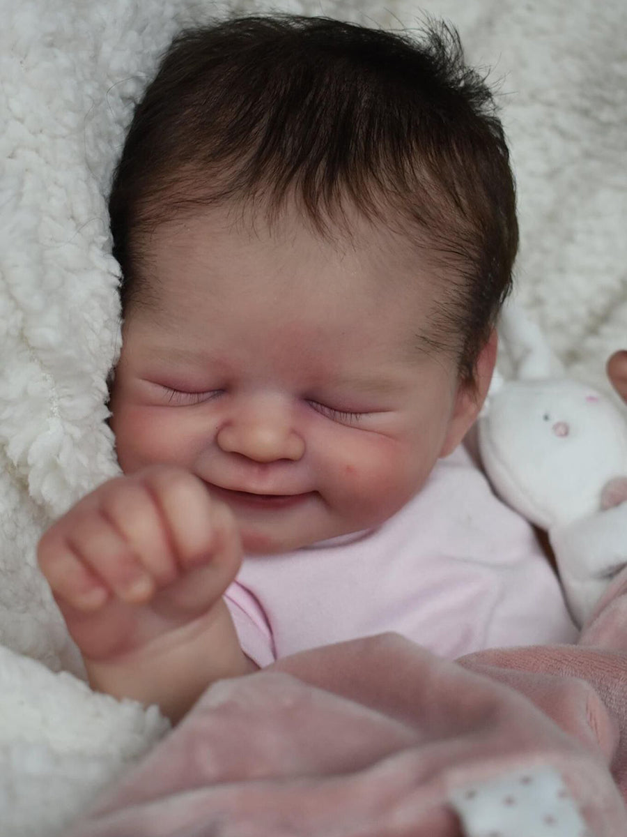 19 Inches Closed Eyes Reborn Doll-Alisha