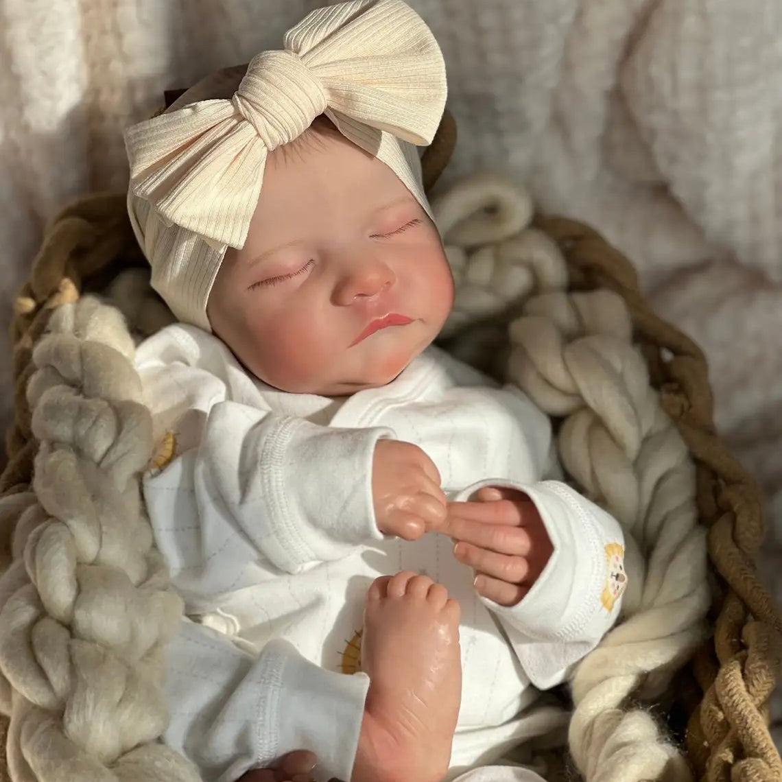 18 Inch Adorable Jessie Lifelike Reborn Baby Dolls