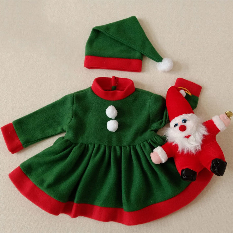 Christmas Clothes Set for 22-23 Inches Reborn Dolls