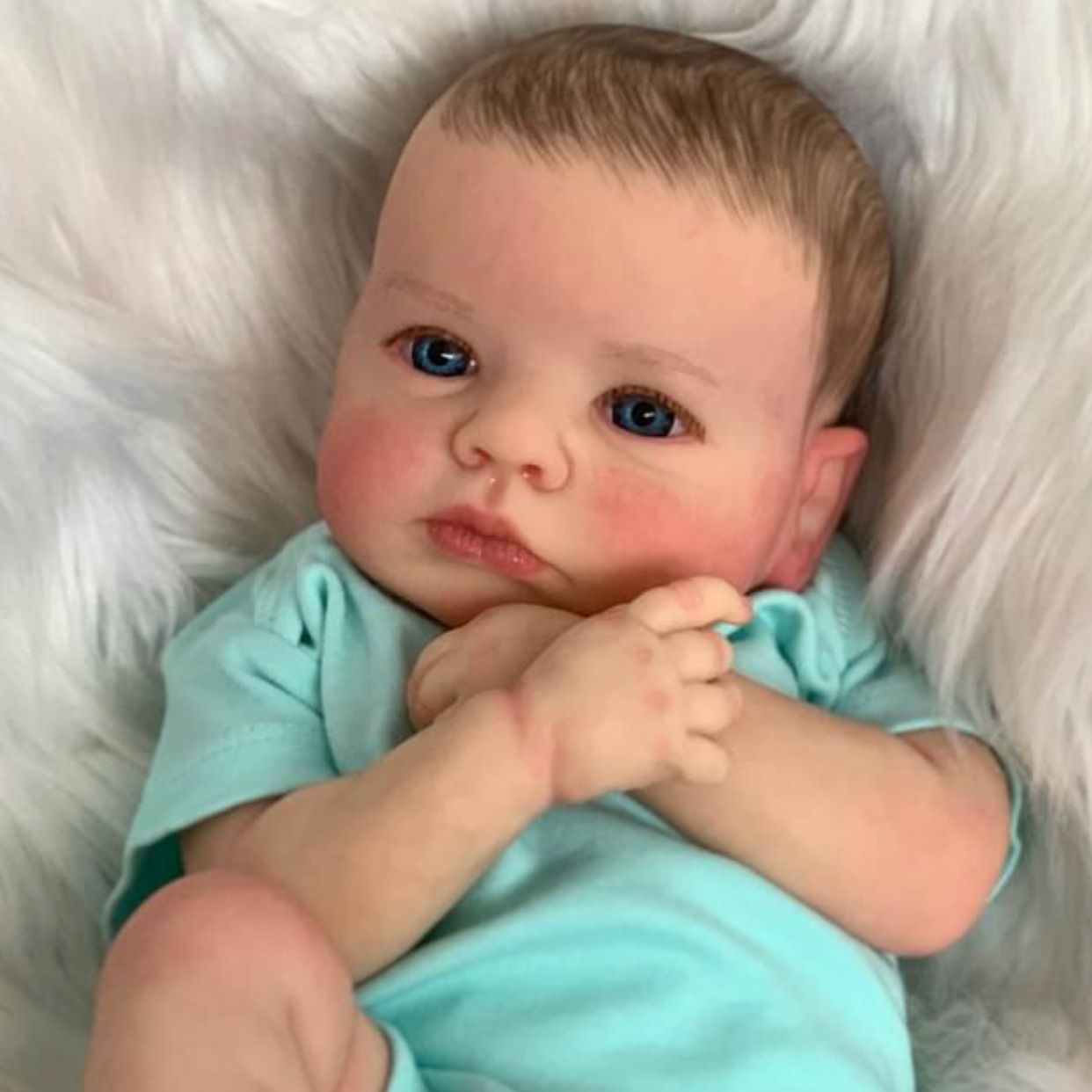 20 inch blue eyes Loulou reborn dolls