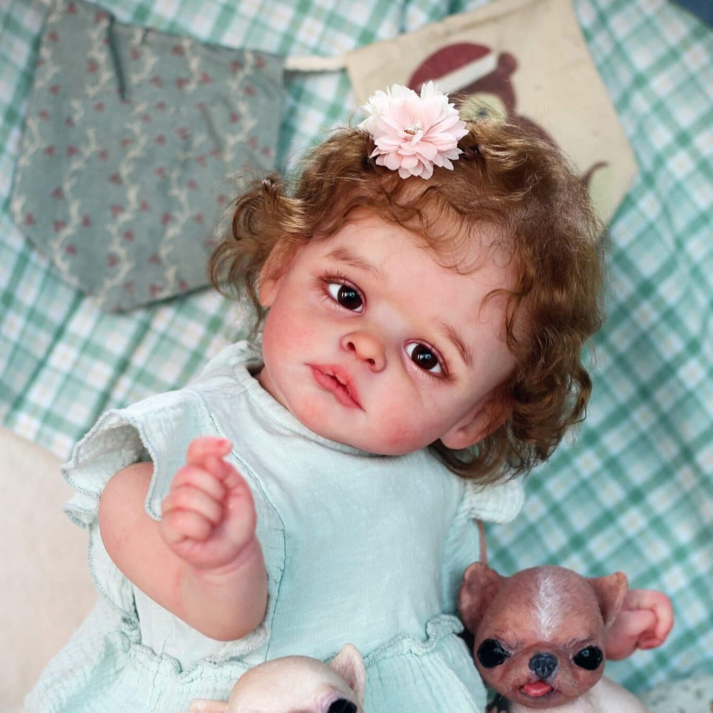 19 inch Tracy Blue Eyes Reborn Doll Girls - Joleen