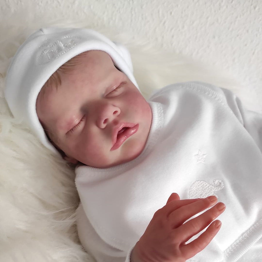 17 inch Kendra Close Eyes While Sleeping Reborn Doll Girls