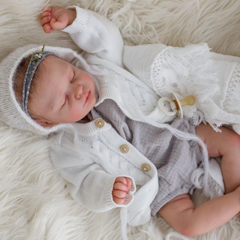 Avelee Closed Eyes 20 inch Reborn Doll Kit