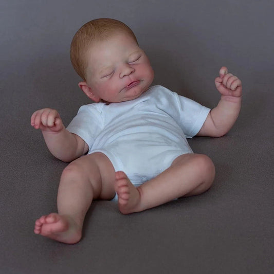 21 Inch Lifelike Close Eyes Reborn Dolls-Timothy