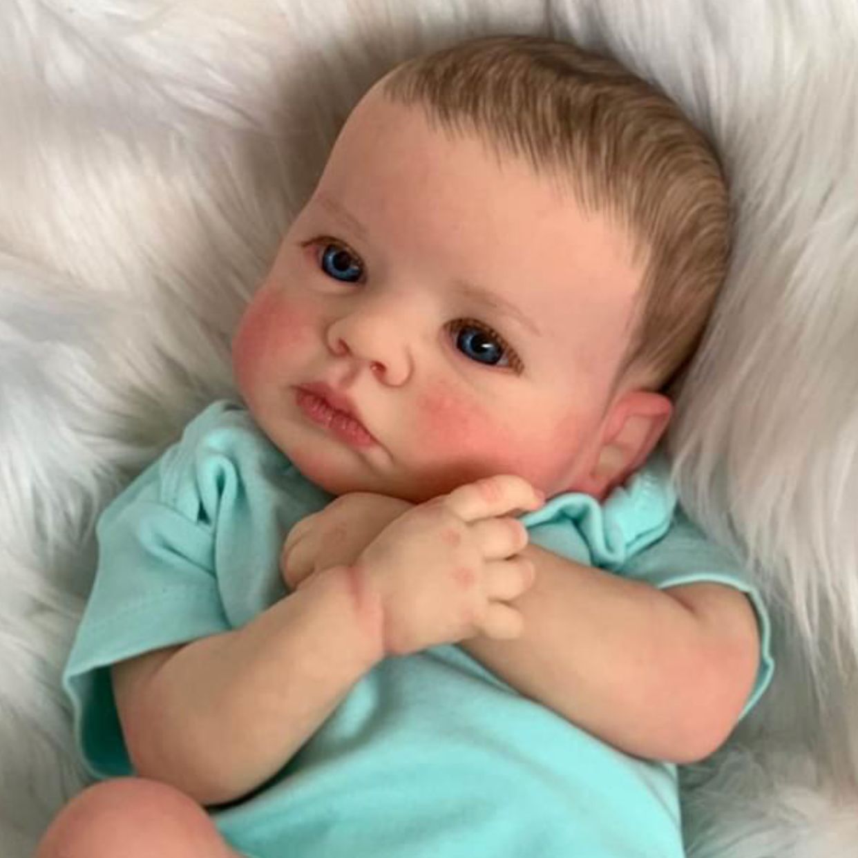 20 inch blue eyes Loulou reborn dolls