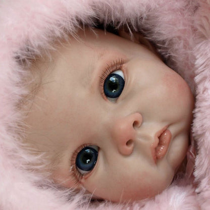 22 inch Chrissy DIY Blank Reborn Doll Kit with Open Eyes (Shipping within 24 Hours)