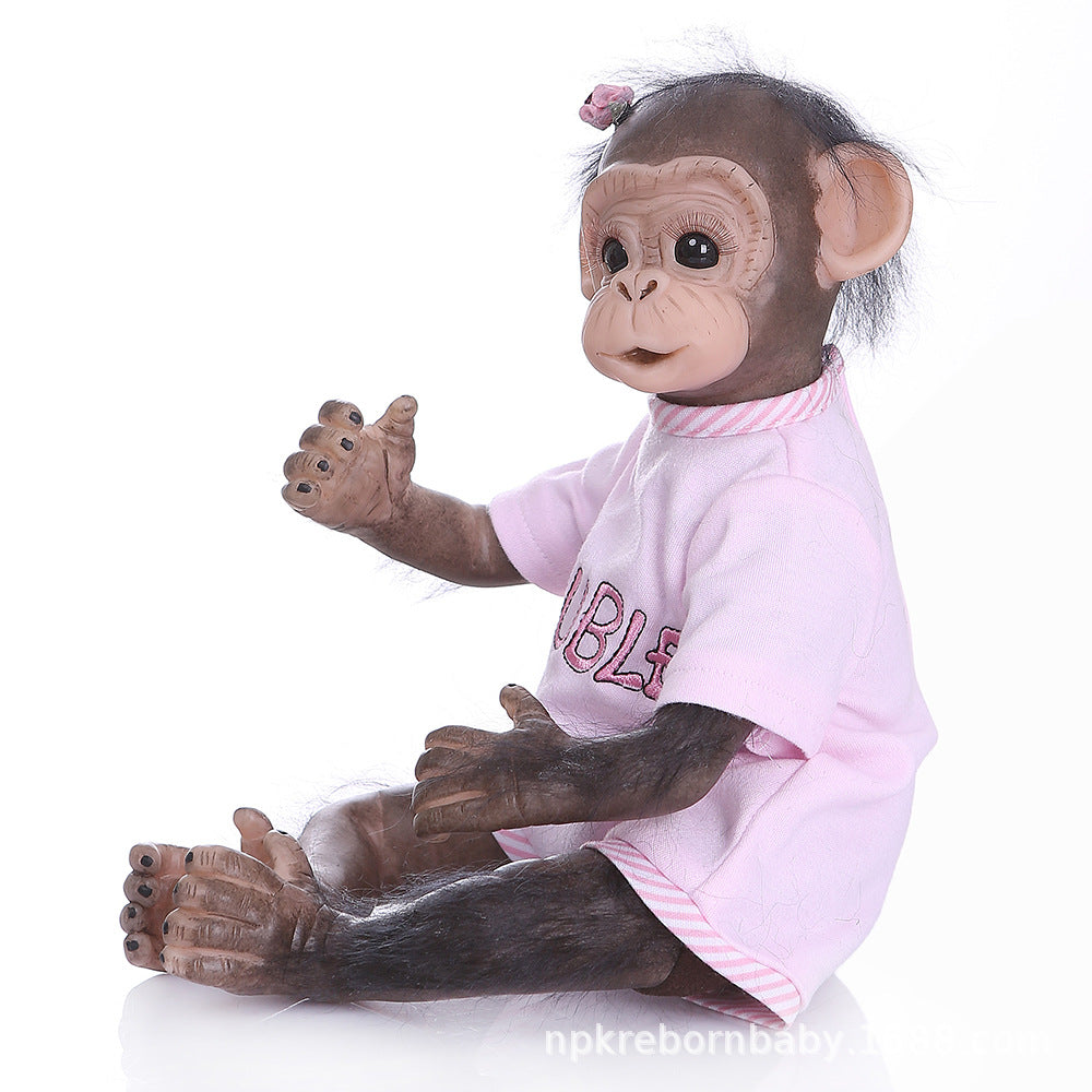 Reborn monkey twins 40 cm 16 inches (Shipping within 24 hours)