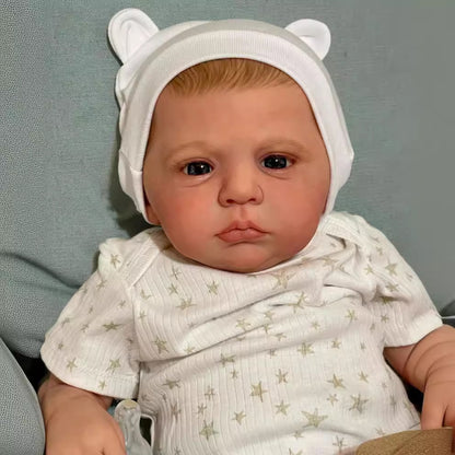 58cm Realistic Open-Eyed Bevis Reborn Dolls - Cameron