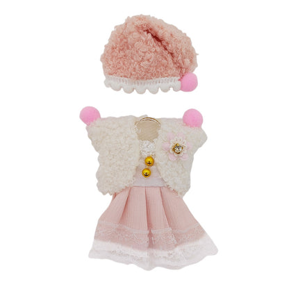 Abiti natalizi da principessa dolce per bambole reborn mini da 6 pollici e 15 cm