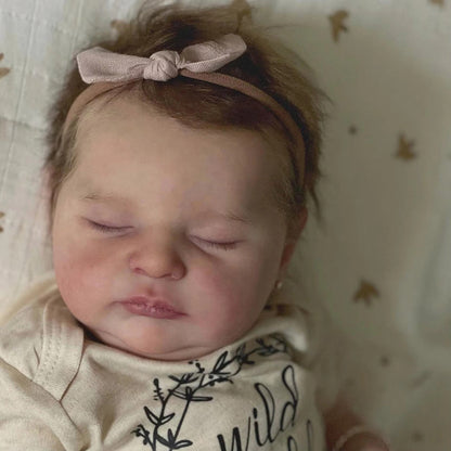 20 Inches Hedy Closed Eyes Reborn Doll-Laura