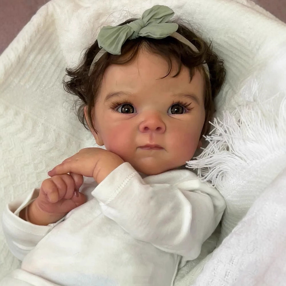 18 inches Open Eyes Short Hair Cute Reborn Doll Girl-Bettie