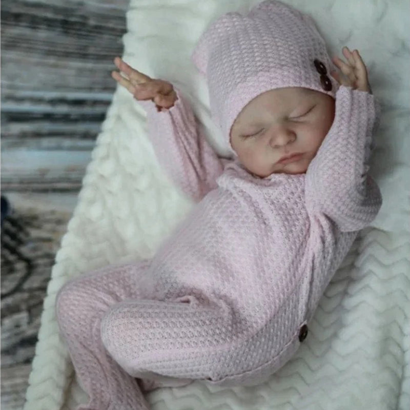 20 inch Cecilia Close Eyes Reborn Dolls-Laura