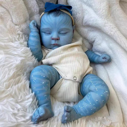 19 Inch Peaches Close Eyes Reborn Doll Avatar