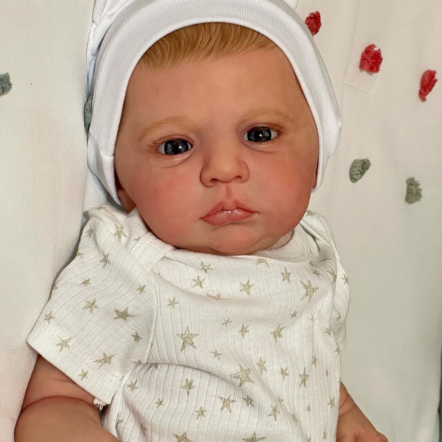 58cm Realistic Open-Eyed Bevis Reborn Dolls - Cameron