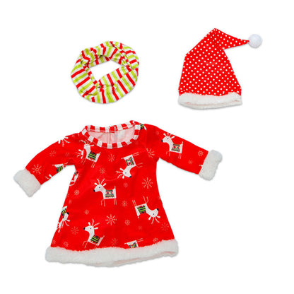 Christmas Doll Clothes for 18-22 inch Reborn Dolls