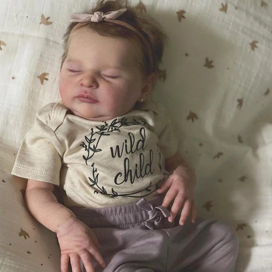 20 Inches Hedy Closed Eyes Reborn Doll-Laura