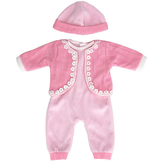 Cute Clothes with Hat for 16-18 inch Reborn Doll