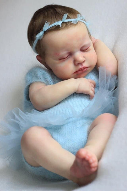 Merle 20 inch Reborn Dolls with Closed Eyes-Loulou