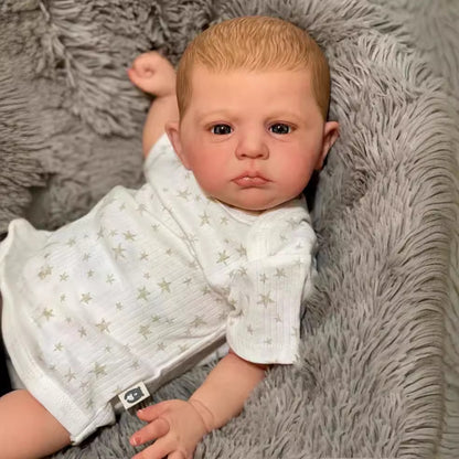 58cm Realistic Open-Eyed Bevis Reborn Dolls - Cameron