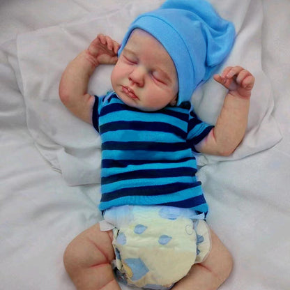 20 inch Reborn Dolls with Closed Eyes and Cute Boys/Girls-Loulou