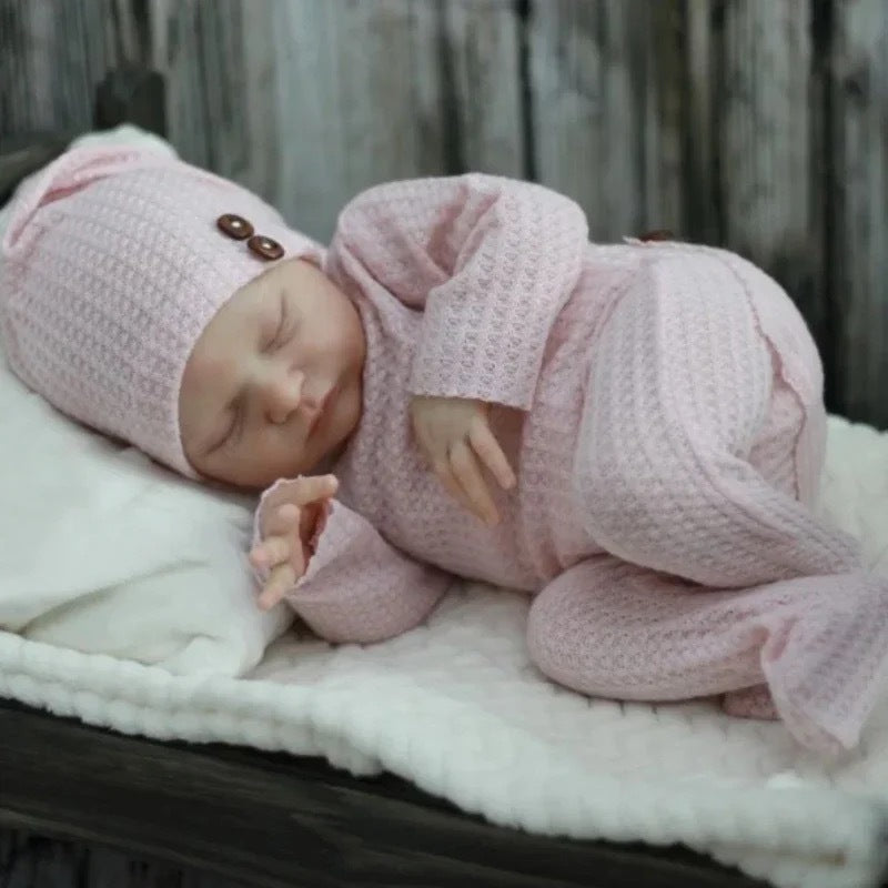 20 inch Cecilia Close Eyes Reborn Dolls-Laura