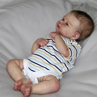 Reborn Dolls Ian Open Eyes 19 Inch-Elijah