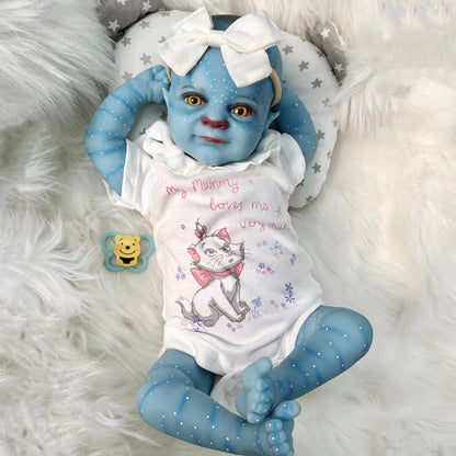 19 inch Reborn Dolls with Open Eyes Avatar with Headband - Felicia