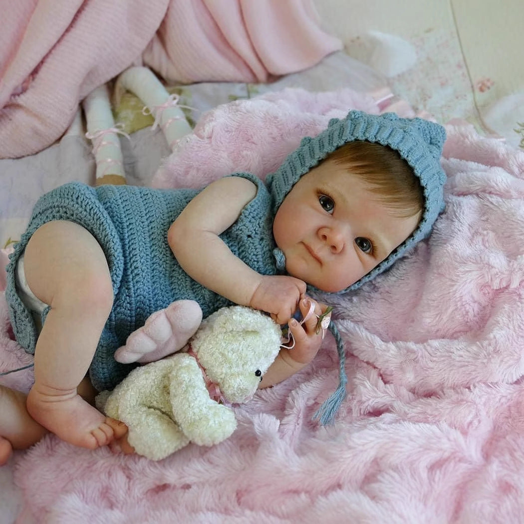 18 inches Open Eyes Short Hair Reborn Doll-Bettie