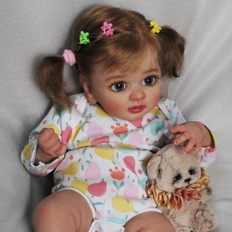 18 inch Susie Reborn Dolls with Open Eyes-Layla