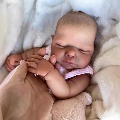 Clara 19 inch Closed Eyes Realistic Reborn Doll - Miley