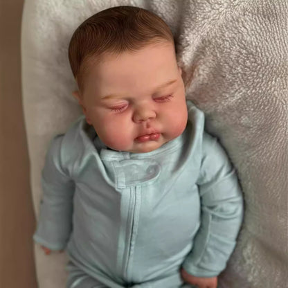 24 inch Closed Eyes Hazel Reborn Doll -Pickle