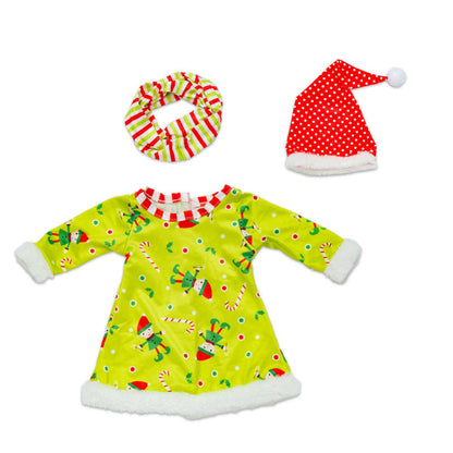 Christmas Doll Clothes for 18-22 inch Reborn Dolls