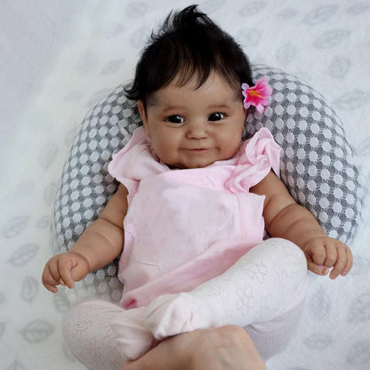 Ada 20 inch Dark Skinned Reborn Dolls-Maddie