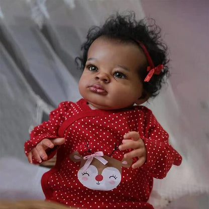 Murray 20 inch Dark Skinned Reborn Dolls-Lanny