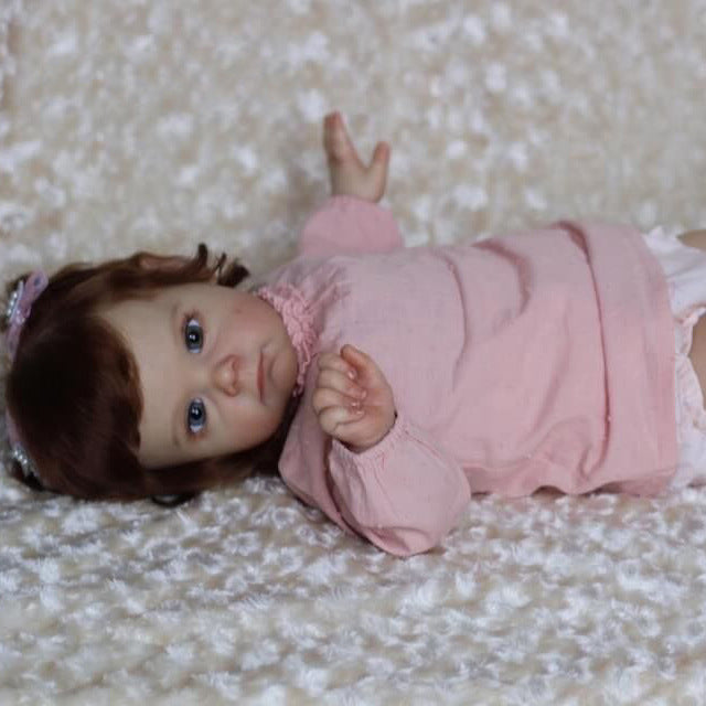 Francis 24 inch Reborn Doll with Open Eyes -Maggie