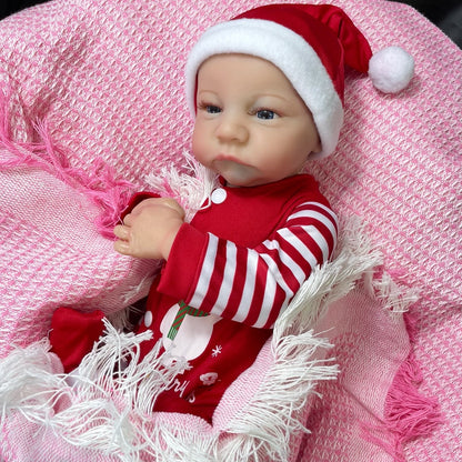 18 Inch Lifelike Moira Reborn Dolls With Christmas Clothes- Levi