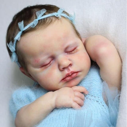 Merle 20 inch Reborn Dolls with Closed Eyes-Loulou