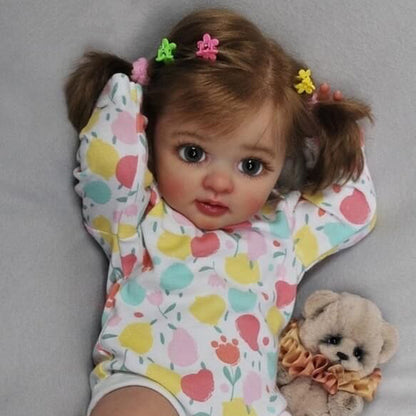 18 inch Susie Reborn Dolls with Open Eyes-Layla